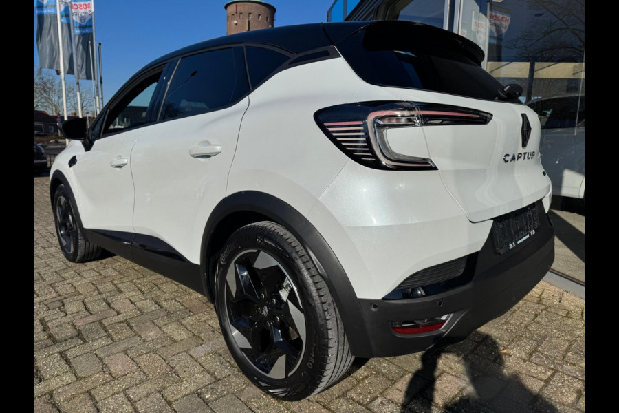 Renault Captur 1.6 E-Tech Hybrid 145 techno NIEUW MODEL! / Groot navi / LM velgen / Camera / P-sensoren / Metallic