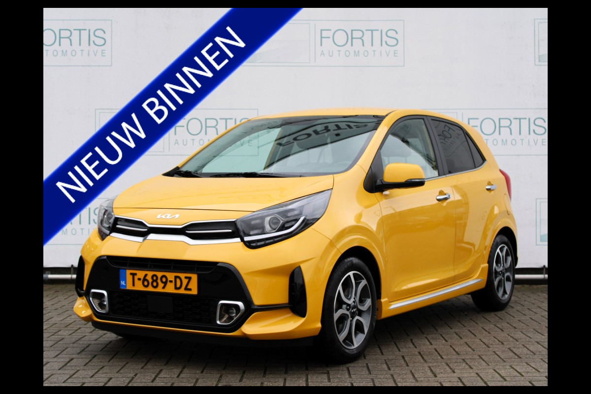 Kia Picanto 1.0 DPi GT-Line NL AUTO | FABRIEKSGARANTIE | UNIEKE KLEUR | APK T/M 27! CARPLAY |