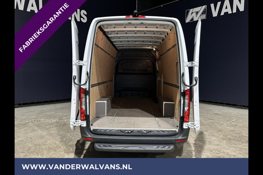 Mercedes-Benz Sprinter 317 CDI 170pk L3H2 Fabrieksgarantie Euro6 ** Airco | Cruisecontrol | Camera | Apple Carplay Android Auto, Cruisecontrol, Parkeersensoren, Chauffeursstoel, Stoelverwarming, Bijrijdersbank