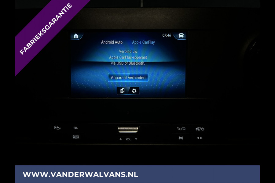 Mercedes-Benz Sprinter 317 CDI 170pk L3H2 Fabrieksgarantie Euro6 ** Airco | Cruisecontrol | Camera | Apple Carplay Android Auto, Cruisecontrol, Parkeersensoren, Chauffeursstoel, Stoelverwarming, Bijrijdersbank