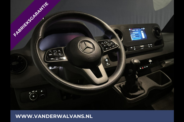 Mercedes-Benz Sprinter 317 CDI 170pk L3H2 Fabrieksgarantie Euro6 ** Airco | Cruisecontrol | Camera | Apple Carplay Android Auto, Cruisecontrol, Parkeersensoren, Chauffeursstoel, Stoelverwarming, Bijrijdersbank