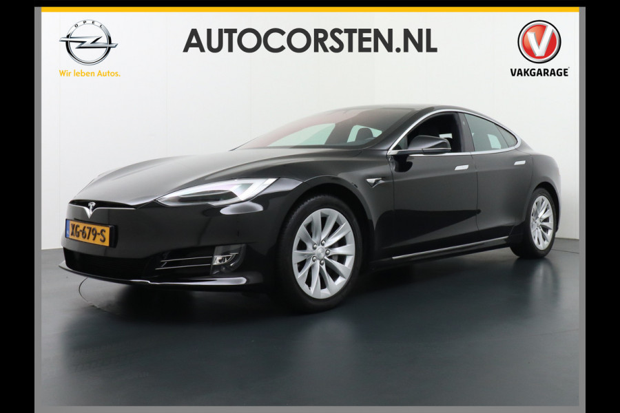 Tesla Model S 75D 476pk AWD Luchtvering Performance Enhanced AutoPilot Navi Panorama-Dak Camera Adaptive-Led Premium Conncetivity Elektr.-1/2- 19"LM 4WD Schuifkanteldak Wi-Fi.Vb. App AEB ASR Rijstrookhulp Bordherkenning ACC ESP DodehoekDetector  Mistlampen Verwarmde-Sproeiers Performance Pakket (panoramadak autopilot) €92.000 nieuw