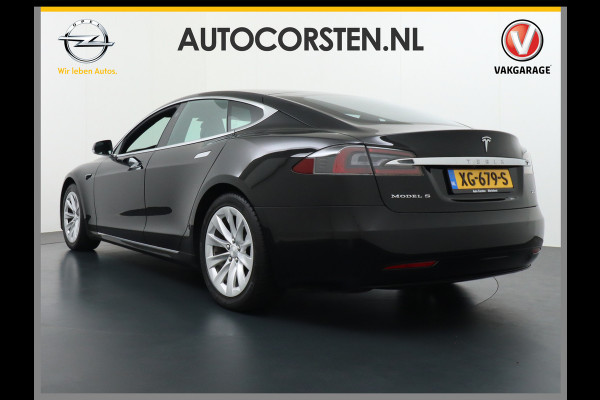 Tesla Model S 75D 476pk AWD Luchtvering Performance Enhanced AutoPilot Navi Panorama-Dak Camera Adaptive-Led Premium Conncetivity Elektr.-1/2- 19"LM 4WD Schuifkanteldak Wi-Fi.Vb. App AEB ASR Rijstrookhulp Bordherkenning ACC ESP DodehoekDetector  Mistlampen Verwarmde-Sproeiers Performance Pakket (panoramadak autopilot) €92.000 nieuw