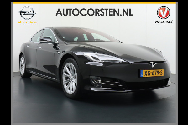 Tesla Model S 75D 476pk AWD Luchtvering Performance Enhanced AutoPilot Navi Panorama-Dak Camera Adaptive-Led Premium Conncetivity Elektr.-1/2- 19"LM 4WD Schuifkanteldak Wi-Fi.Vb. App AEB ASR Rijstrookhulp Bordherkenning ACC ESP DodehoekDetector  Mistlampen Verwarmde-Sproeiers Performance Pakket (panoramadak autopilot) €92.000 nieuw