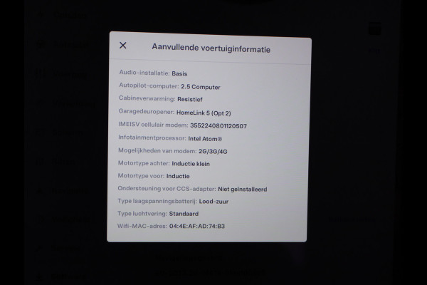 Tesla Model S 75D 476pk AWD Luchtvering Performance Enhanced AutoPilot Navi Panorama-Dak Camera Adaptive-Led Premium Conncetivity Elektr.-1/2- 19"LM 4WD Schuifkanteldak Wi-Fi.Vb. App AEB ASR Rijstrookhulp Bordherkenning ACC ESP DodehoekDetector  Mistlampen Verwarmde-Sproeiers Performance Pakket (panoramadak autopilot) €92.000 nieuw