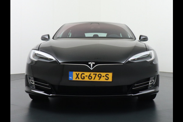 Tesla Model S 75D 476pk AWD Luchtvering Performance Enhanced AutoPilot Navi Panorama-Dak Camera Adaptive-Led Premium Conncetivity Elektr.-1/2- 19"LM 4WD Schuifkanteldak Wi-Fi.Vb. App AEB ASR Rijstrookhulp Bordherkenning ACC ESP DodehoekDetector  Mistlampen Verwarmde-Sproeiers Performance Pakket (panoramadak autopilot) €92.000 nieuw