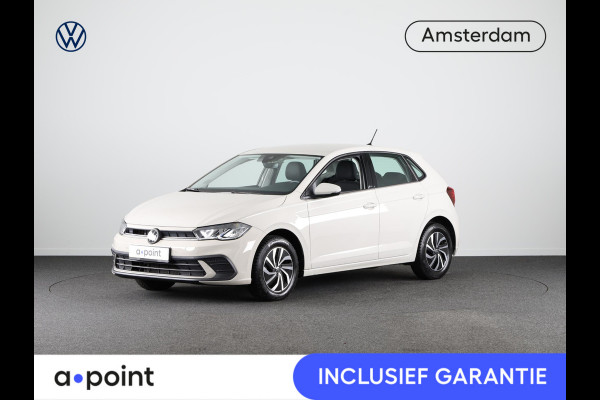 Volkswagen Polo 1.0 TSI Life 95 pk | Verlengde garantie | Navigatie via App | Parkeersensoren | Adaptieve cruise control | LED koplampen |