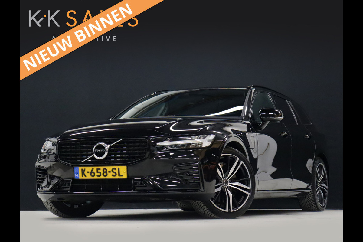 Volvo V60 2.0 T6 Recharge AWD R-Design [APPLE CARPLAY, ANDROID, CAMERA, MEMORY SEATS, VOL LEDER, NIEUWSTAAT]