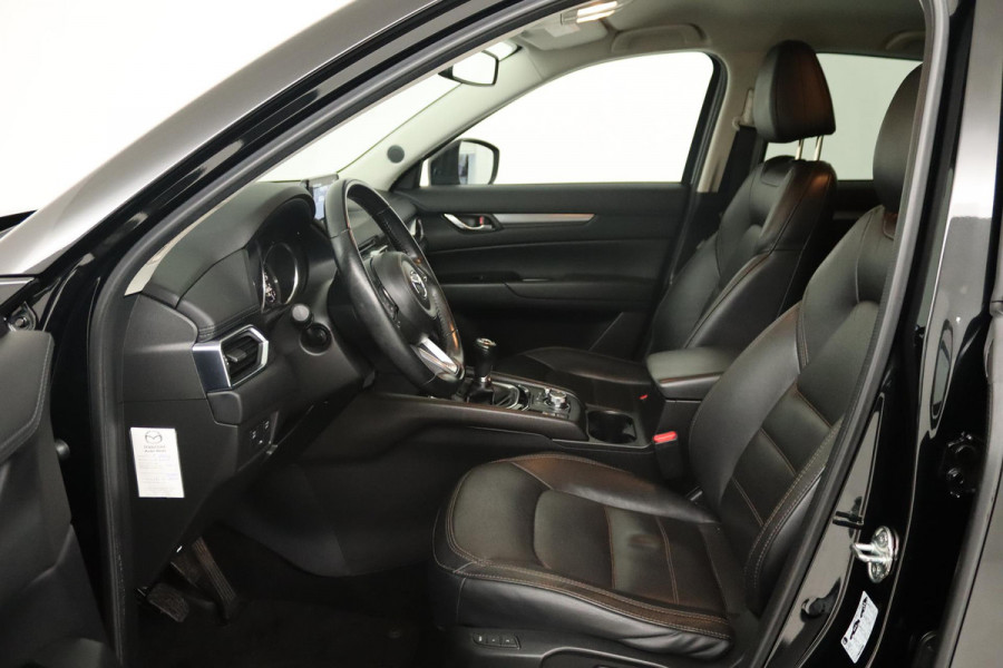 Mazda CX-5 2.0 SkyActiv-G 165 Skylease GT (LEDER, STOELVERWARMING, CLIMA, NAVIGATIE, CAMERA, ELEKT. STOELEN, DEALER ONDERHOUDEN)