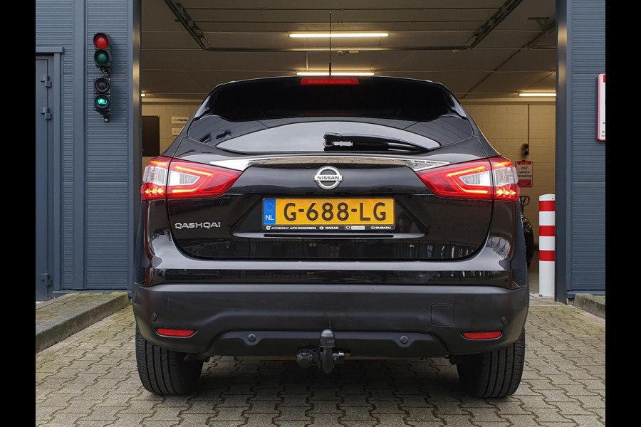 Nissan QASHQAI 1.2 Tekna - PANO / AFN. TREKHAAK / LEDER + STOELVERW / VOORRUITVERW. / 360 CAM / KEYLESS / LANE-ASS / LM-VELGEN '19