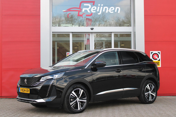 Peugeot 3008 1.2 Hybrid 136PK GT | NAVIGATIE | APPLE CARPLAY/ANDROID AUTO | 360° CAMERA | FULL LED KOPLAMPEN | KEYLESS ENTRY/START | DODEHOEK DETECTIE | CLIMATE CONTROL | DAB+ RADIO | ADAPTIVE CRUISE CONTROL |