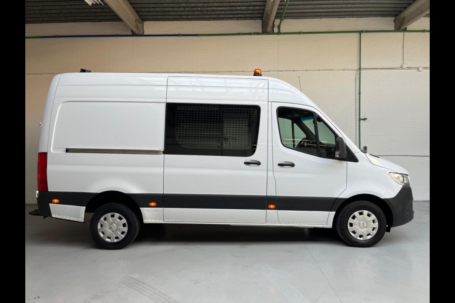 Mercedes-Benz Sprinter AUTOMAAT SERVICEWAGEN 314 2.2 CDI 140PK L2H2 EURO6 ECC M- BUX INRICHTING TREKHAAK TREEPLANK RIJKLAARPRIJS