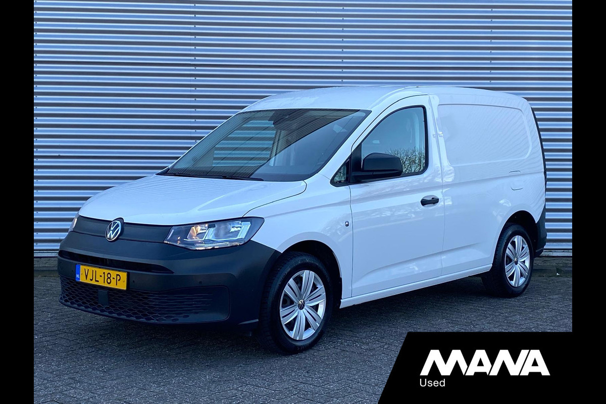 Volkswagen Caddy Cargo 2.0TDI L1H1 120PK Automaat Cruise Navi Car-Play Sensoren ACC Multifunctioneel stuurwiel