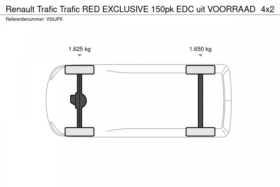 Renault Trafic Trafic RED EXCLUSIVE 150pk EDC uit VOORRAAD