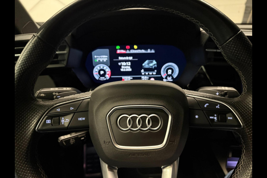 Audi A3 Sportback 35 TFSI 3x S-LINE BLACK-LINE PANO/SFEERVERL/NAVI/V-COCKPIT/LED/DAB///