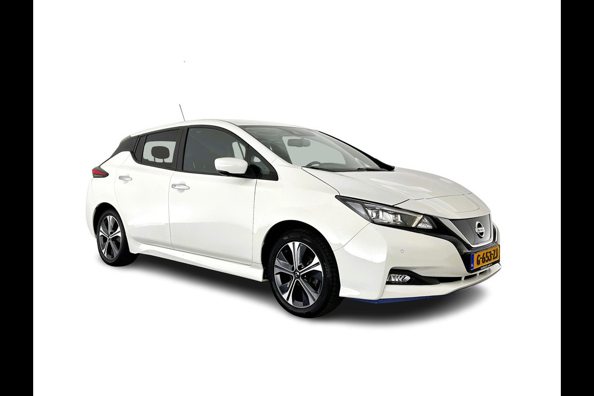 Nissan Leaf e+ Tekna 62 kWh (INCL-BTW) Aut.* FULL-LEATHER | FULL-LED | BOSE-SURROUND | ADAPTIVE-CRUISE | SURROUND-VIEW | KEYLESS | NAVI-FULLMAP | BLIND-SPOT | DAB+ | ECC | PDC | COMFORT-SEATS | CARPLAY | 17 "ALU*