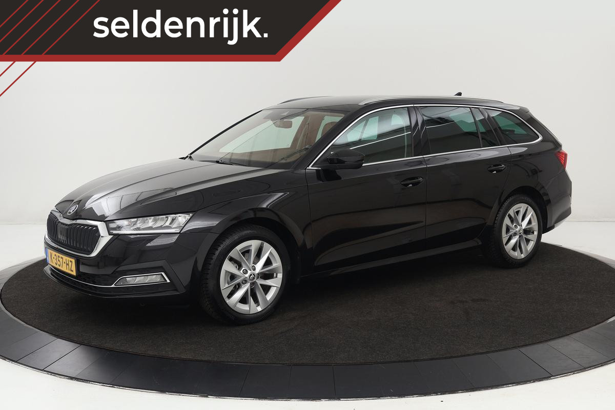 Škoda Octavia 1.0 TSI Business Edition Plus | Leder | Camera | Adaptive cruise | Stoelverwarming | Memory | Sfeerverlichting | Carplay | Full LED