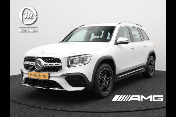 Mercedes-Benz Glb 180 AMG Line Automaat | Lederen Sportstoelen | Navigatie | 360 Camera | Apple Carplay | L.M. 19" | Stoelverwarming | DAB |