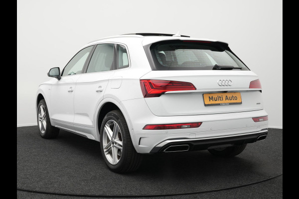 Audi Q5 55 TFSI e Quattro S-Line Plug in Hybrid PHEV | Panodak | Sportstoelen Memory | Adaptive Cruise | Trekhaak af Fabriek | Bang & Olufsen | Sound | Head Up | Apple Carplay | 360 Camera | Navigatie | Virtual | L.M. 19" |