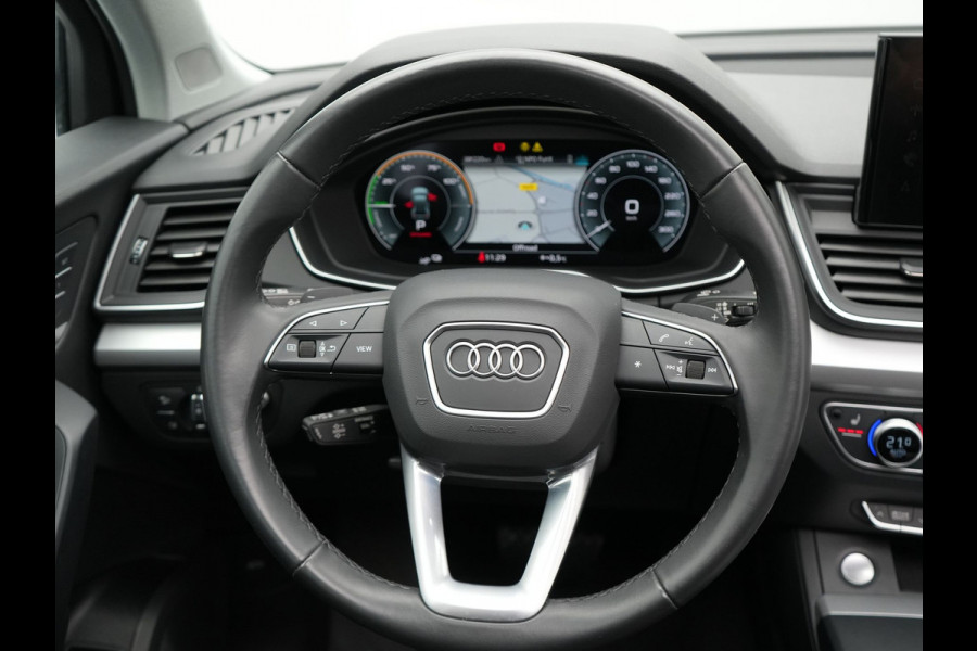 Audi Q5 55 TFSI e Quattro S-Line Plug in Hybrid PHEV | Panodak | Sportstoelen Memory | Adaptive Cruise | Trekhaak af Fabriek | Bang & Olufsen | Sound | Head Up | Apple Carplay | 360 Camera | Navigatie | Virtual | L.M. 19" |