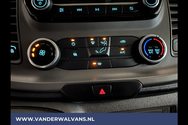 Ford Transit Custom 2.0 TDCI L2H1 Euro6 Airco | Camera | LED | Cruisecontrol | Android Auto | parkeersensoren, verwarmde voorruit, bijrijdersbank, 2800kg trekvermogen