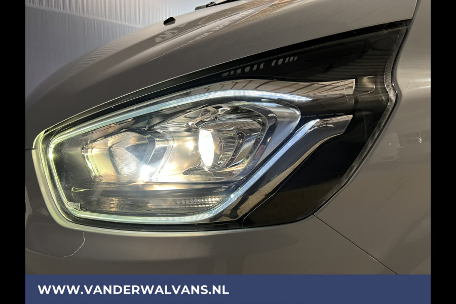 Ford Transit Custom 2.0 TDCI L2H1 Euro6 Airco | Camera | LED | Cruisecontrol | Android Auto | parkeersensoren, verwarmde voorruit, bijrijdersbank, 2800kg trekvermogen