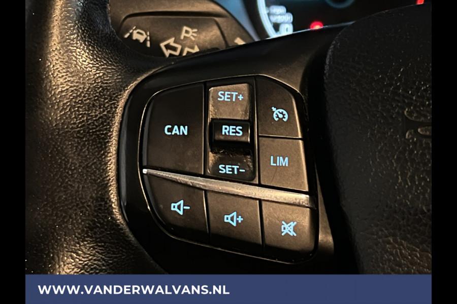 Ford Transit Custom 2.0 TDCI L2H1 Euro6 Airco | Camera | LED | Cruisecontrol | Android Auto | parkeersensoren, verwarmde voorruit, bijrijdersbank, 2800kg trekvermogen