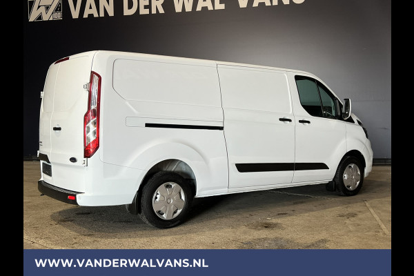 Ford Transit Custom 2.0 TDCI L2H1 Euro6 Airco | Camera | LED | Cruisecontrol | Android Auto | parkeersensoren, verwarmde voorruit, bijrijdersbank, 2800kg trekvermogen