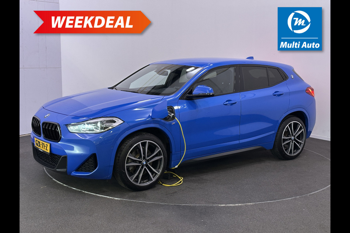 BMW X2 xDrive25e M Sport Plug In Hybrid Dealer O.H | Lederen Sportstoelen | Camera | 19"L.M | Sfeerverlichting | Navi Pro | El. Achterklep | DAB |