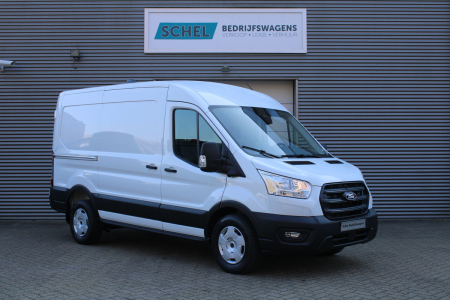 Ford Transit 350 2.0 TDCI L2H2 Trend 130pk - Facelift - Adaptive Cruise - Navigatie - Blind Spot - 360 Camera - Stoel - Stuurverwarming - Rij