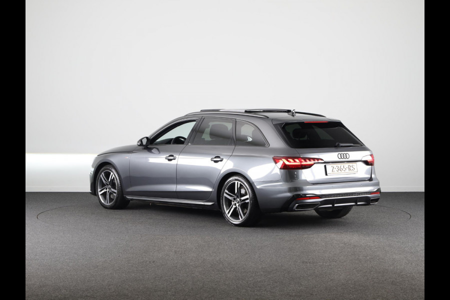 Audi A4 Avant 35 TFSI S edition Competition 150 pk S-tronic | Panoramadak | Verlengde garantie | Navigatie  | Parkeersensoren | Stoelverwarming | S-Line |