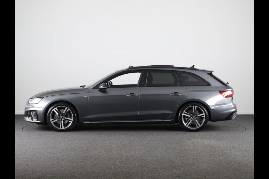 Audi A4 Avant 35 TFSI S edition Competition 150 pk S-tronic | Panoramadak | Verlengde garantie | Navigatie  | Parkeersensoren | Stoelverwarming | S-Line |