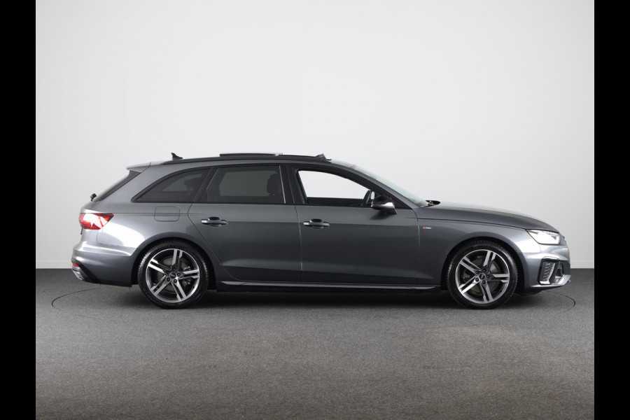 Audi A4 Avant 35 TFSI S edition Competition 150 pk S-tronic | Panoramadak | Verlengde garantie | Navigatie  | Parkeersensoren | Stoelverwarming | S-Line |