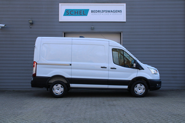 Ford Transit 350 2.0 TDCI L2H2 Trend 130pk - Facelift - Adaptive Cruise - Navigatie - Blind Spot - 360 Camera - Stoel - Stuurverwarming - Rij