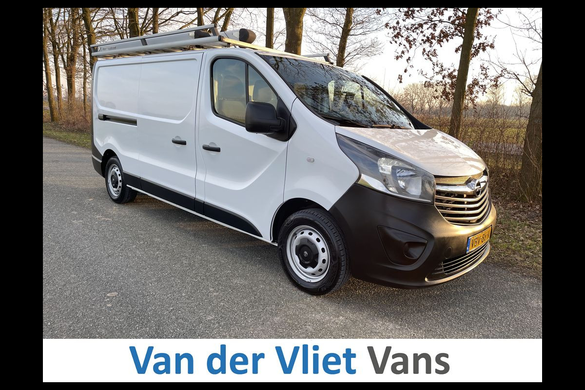 Opel Vivaro 1.6 CDTI E6 Edition L2 3-zits BPM Vrij! Lease €242 p/m, Inrichting, Imperiaal, Airco, Cruise controle, Onderhoudshistorie aanwezig