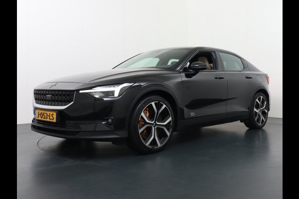 Polestar 2 78kWh 408PK Performance Pack Long Range GSM-Sleutel Harman-Kardon Dual Motor 20" Adap.Cruise Ohlins-dempers Panoramadak Elektr.S Lmv Elektr.A-klep Privacy Glas Led Audiosysteem premium Launch Edition 1e Eigenaar, Fase 3 Laden 69.400 nieuw ! 8% bijtelling.