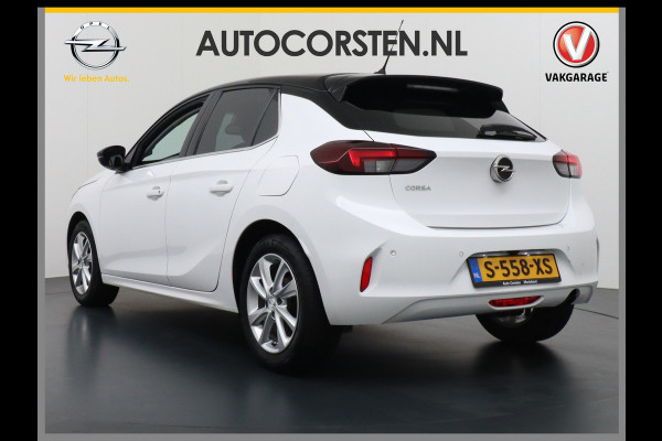 Opel Corsa 1.2I Pano-dak Innovation Camera Apple Carplay Android Auto PDC-a+v Ecc Navi DAB Stuur-Stoelverwarming Bordherkenning Digital Das Cruise Control Regen-Lichtsensor Chroompack Lane-assist Privacy Glass Led Diamond-Grille  Lmv 16" Privacy Glas Verkeersbord detectie Euro 6 24.000 nieuw!