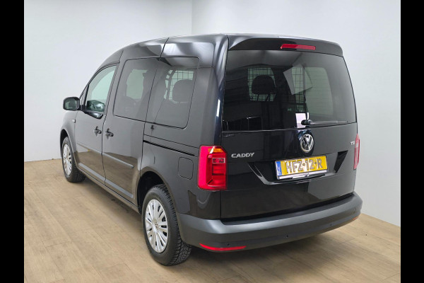 Volkswagen Caddy Occasion 1.0 TSI 5 persoons met cruisecontrol en App connect | Tweedehands Volkswagen Caddy benzine in zwart |