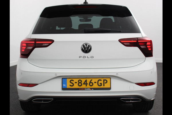 Volkswagen Polo 1.0 TSI R-Line DSG | Navigatie | App Connect | Climate Control | DAB | LED | Parkeer sensoren | Cruise control adaptive | Lichtmetalen velgen