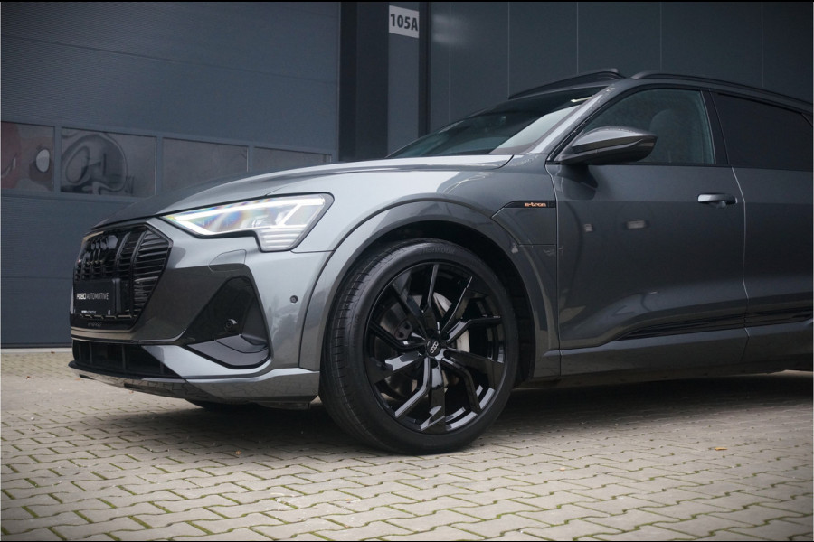 Audi e-tron e-tron 50 quattro S edition Black 71 kWh | S-Line | Panoramadak | Memory Seats | Trekhaak | Luchtvering | Adaptive Cruise Control | Camera | Keyless | Matrix LED | Leder | Stoelverwarming | NAP | BTW