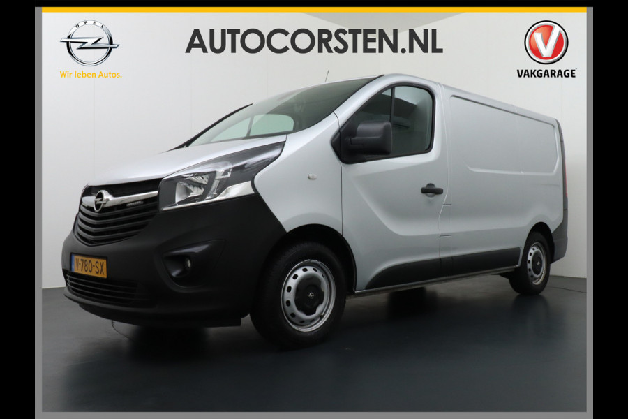 Opel Vivaro CDTI 126pk Navi Camera MultiMedia Trekhaak PDC Airco Cruise-Controle Licht+Regensensor Schuifdeur-R Elektr-Spiegels+Verwarmd Led Achterklep Orig. NLse Vivaro Volledig dealer onderhouden. 2.000 kg trekvermogen EURO6