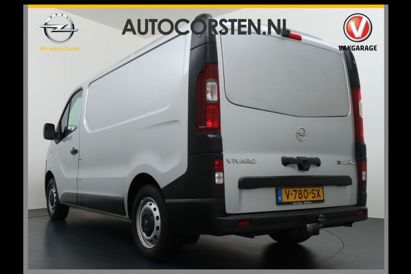 Opel Vivaro CDTI 126pk Navi Camera MultiMedia Trekhaak PDC Airco Cruise-Controle Licht+Regensensor Schuifdeur-R Elektr-Spiegels+Verwarmd Led Achterklep Orig. NLse Vivaro Volledig dealer onderhouden. 2.000 kg trekvermogen EURO6