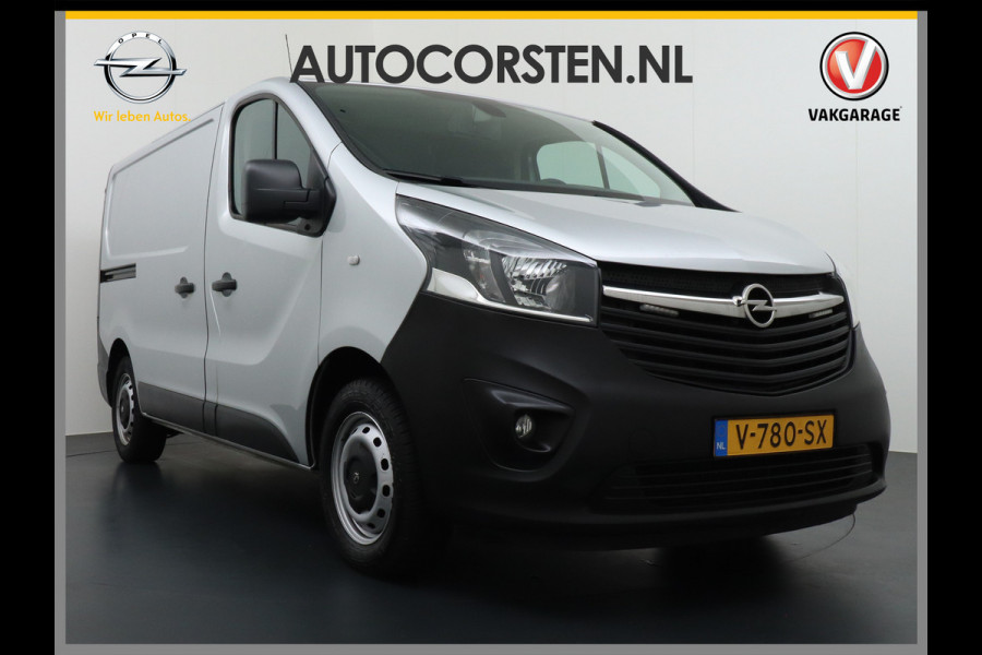 Opel Vivaro CDTI 126pk Navi Camera MultiMedia Trekhaak PDC Airco Cruise-Controle Licht+Regensensor Schuifdeur-R Elektr-Spiegels+Verwarmd Led Achterklep Orig. NLse Vivaro Volledig dealer onderhouden. 2.000 kg trekvermogen EURO6