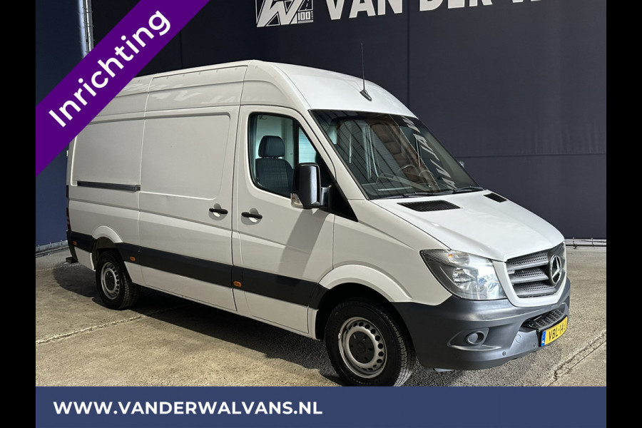 Mercedes-Benz Sprinter 316 CDI 164pk L2H2 inrichting Euro6 Airco | 2800kg trekhaak | Cruisecontrol Parkeersensoren