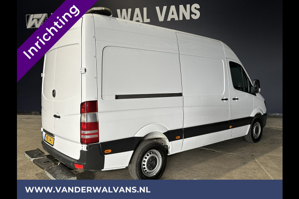 Mercedes-Benz Sprinter 316 CDI 164pk L2H2 inrichting Euro6 Airco | 2800kg trekhaak | Cruisecontrol Parkeersensoren