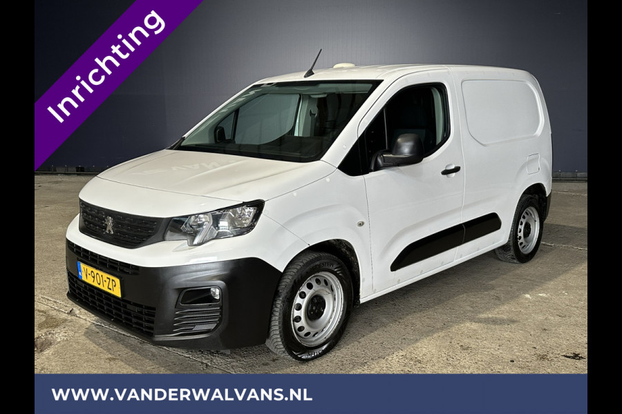 Peugeot Partner 1.6 BlueHDI Premium 100pk L1H1 inrichting Euro6 Airco | Navigatie | Apple Carplay | Cruisecontrol Android Auto, Trekhaak