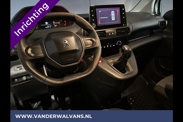 Peugeot Partner 1.6 BlueHDI Premium 100pk L1H1 inrichting Euro6 Airco | Navigatie | Apple Carplay | Cruisecontrol Android Auto, Trekhaak