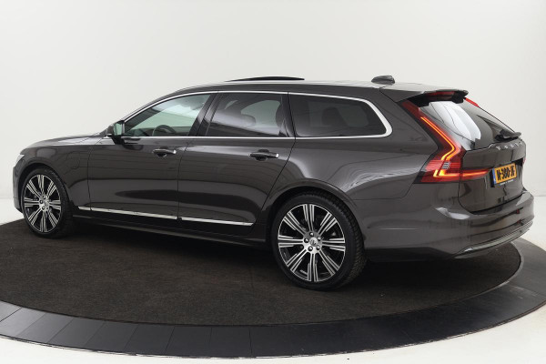 Volvo V90 2.0 T8 AWD Inscription Exclusive | Panoramadak | Head-Up | Massage | 360 camera | Stoelventilatie | Nappaleder | Adaptive cruise | Carplay