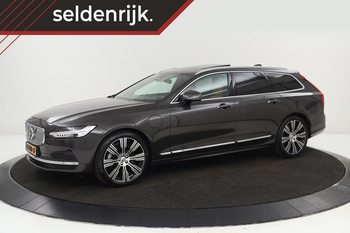 Volvo V90 2.0 T8 AWD Inscription Exclusive | Panoramadak | Head-Up | Massage | 360 camera | Stoelventilatie | Nappaleder | Adaptive cruise | Carplay