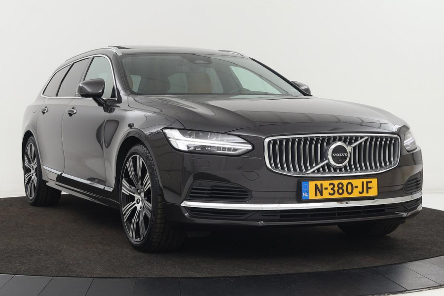 Volvo V90 2.0 T8 AWD Inscription Exclusive | Panoramadak | Head-Up | Massage | 360 camera | Stoelventilatie | Nappaleder | Adaptive cruise | Carplay